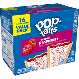 Pop tarts raspberry 768 gr (16 und)