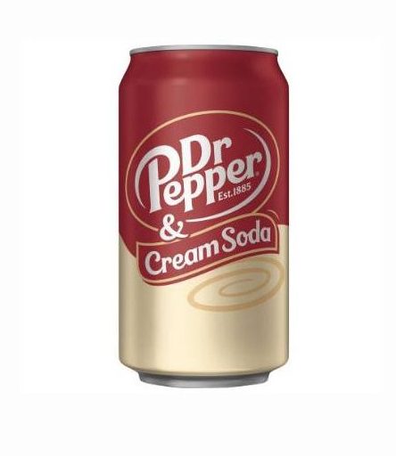 Dr pepper cream soda 355 ml