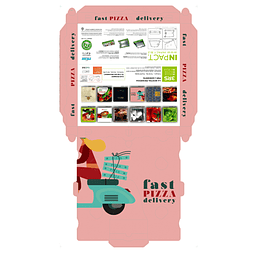 Caja premium pizza - Vespa