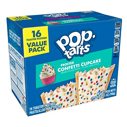 Pop tarts frosted confetti cupcake 768 gr (16 und)