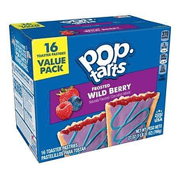 Pop tarts frosted wild berry 768 gr (16 und)