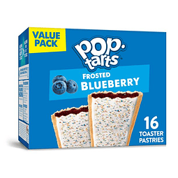 Pop tarts blueberry 768 gr (16 und)