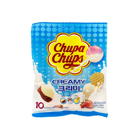 Chupa chups creamy - 10 Und