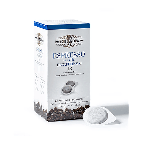 Espresso decaf 18 PODS