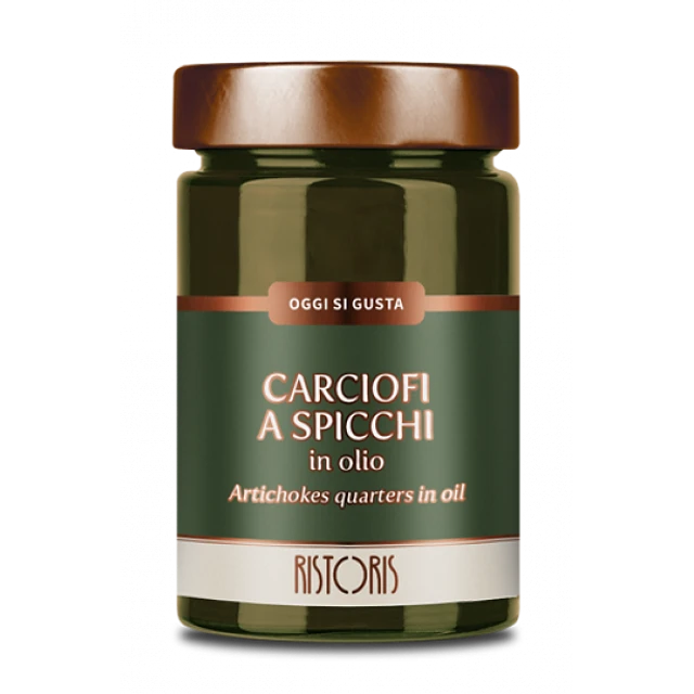 Cuartos de alcachofas en aceite 314ml