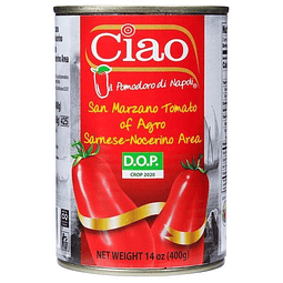 Tomate pelado san marzano 400 gr