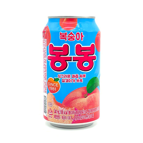 Jugo de durazno bong bong 340 ml