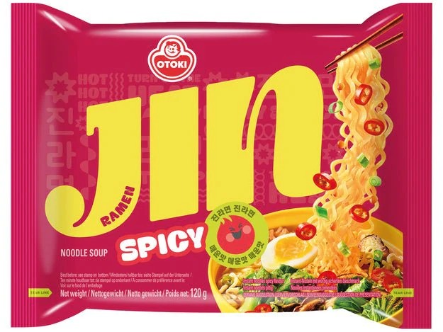 JIN RAMEN PICANTE 120GR 120GR