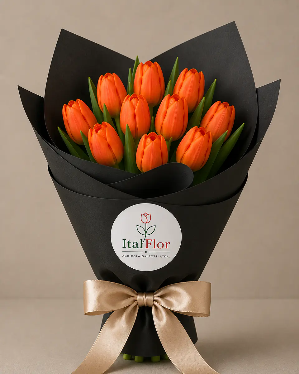 Tulipanes Naranjo 10 varas 2
