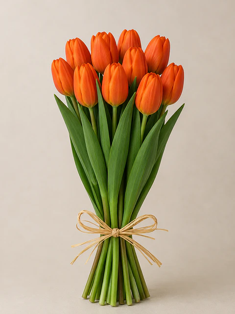 Tulipán Naranjo 10 varas