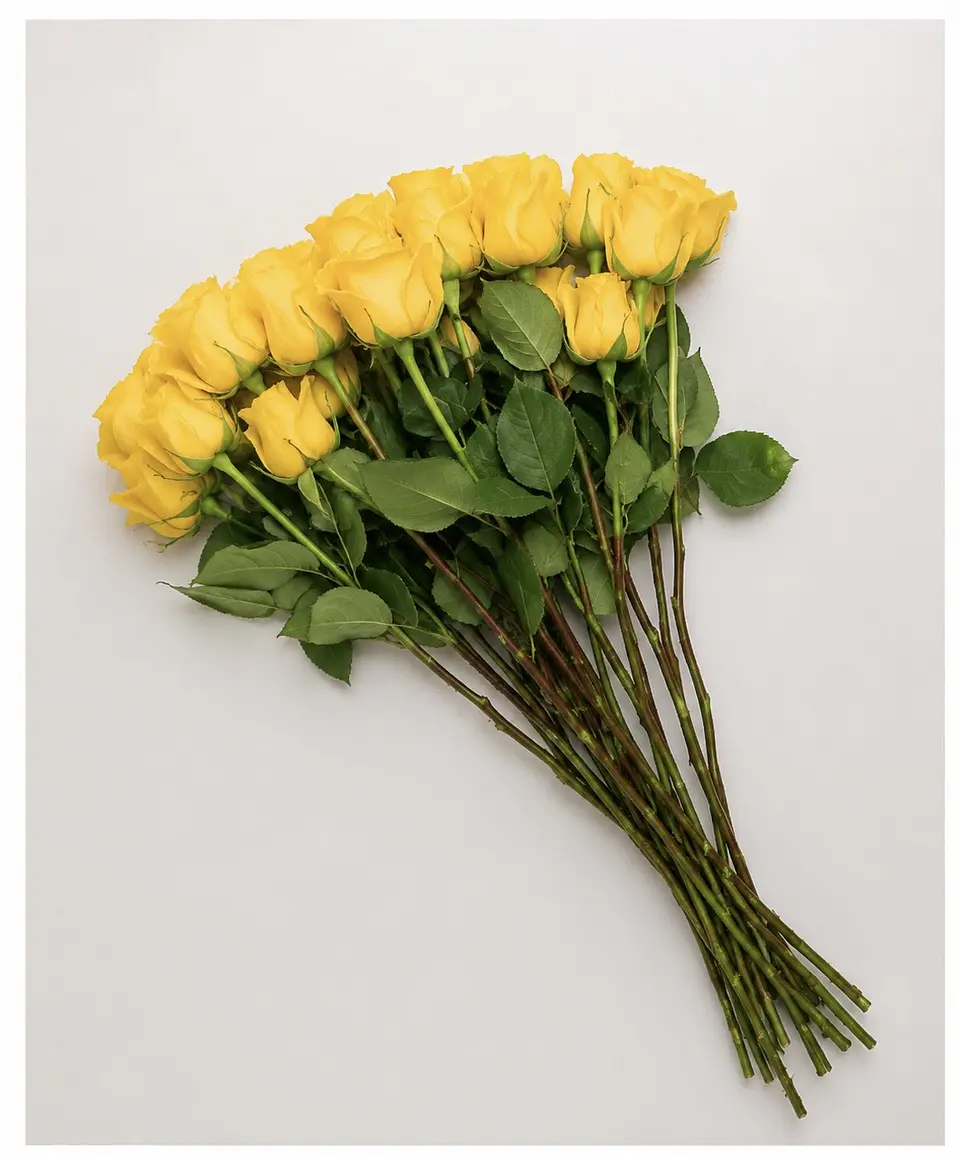 Rosa Amarilla 25 varas 2