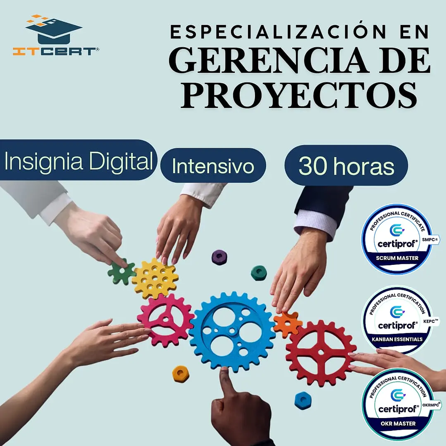 Especialización en Gerencia de Proyectos (Incluye examenes de certificación)