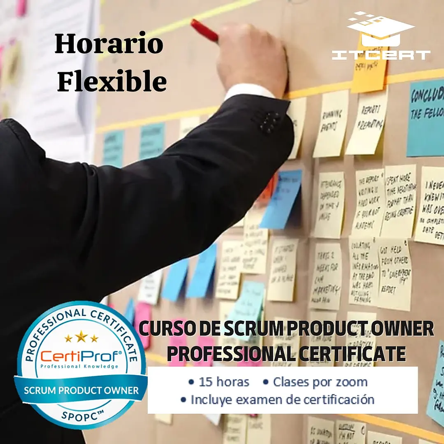 Curso de Scrum Product Owner (Incluye examen de certificación)