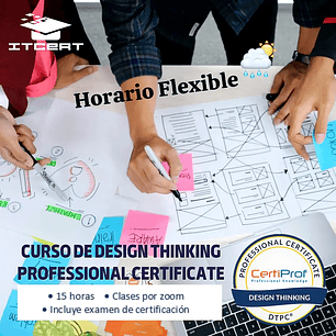 Curso de Design Thinking (Incluye examen de certificación)