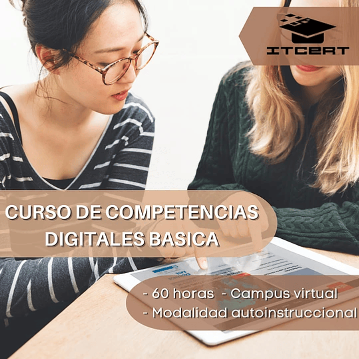 Curso de Competencias Digitales Basica (60 horas)