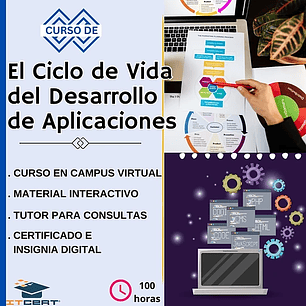 Curso de El Ciclo de Vida del Desarrollo de Aplicaciones (100 horas)