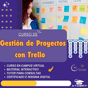 Curso de Gestión de Proyectos con Trello (15 horas)