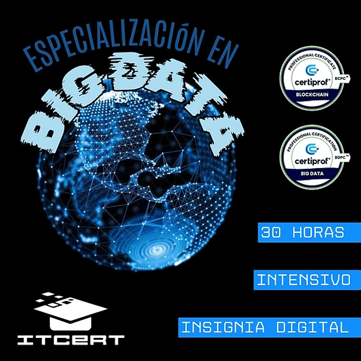 Especialización en Big Data (Incluye examenes de certificación)