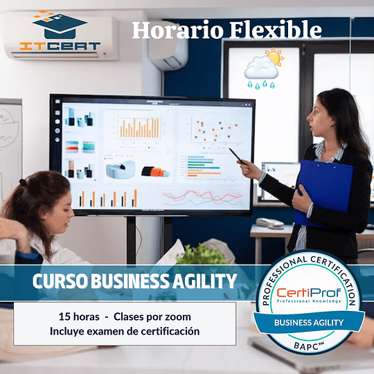 Curso de Business Agility (Incluye examen de certificación)