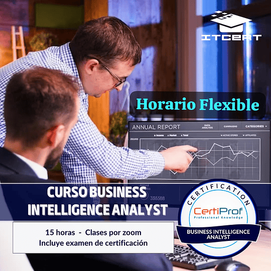 Curso de Business Intelligence Analyst (Incluye examen de certificación)