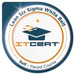 Lean Six Sigma White Belt: Curso Autoinstruccional + Examen de Certificación