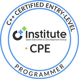 Examen de CPE – C++ Certified Entry-Level Programmer Certification - (Exam: with one retake)
