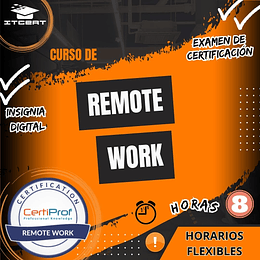Curso de Remote Work (Incluye examen de certificación)