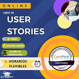 Curso de User Stories (Incluye examen de certificación)