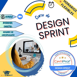 Curso de Design Sprint (Incluye examen de certificación)