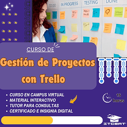 Curso de Gestión de Proyectos con Trello (15 horas)