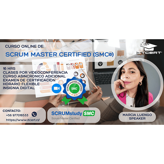 Curso de Scrum Master Certified (Incluye examen de certificación)