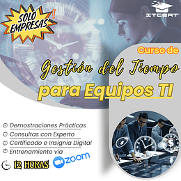 Curso de Gestión del Tiempo para Equipos TI