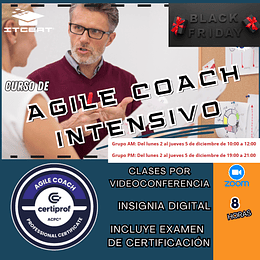 Curso de Agile Coach Intensivo (Incluye examen de certificación)