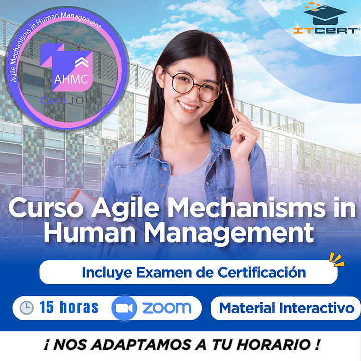 Curso Agile Mechanisms in Human Management (Incluye examen de certificación) 1