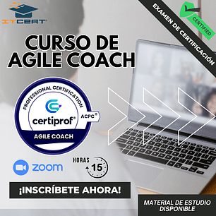 Curso de Agile Coach (Incluye examen de certificación)