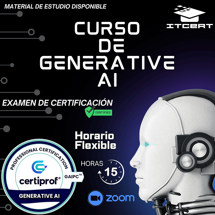 Curso de Generative AI (Incluye examen de certificación) 1