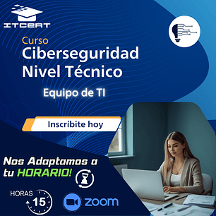 Curso de Ciberseguridad - Nivel Técnico (perfil equipo de TI) 