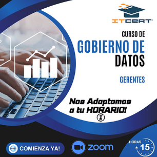 Curso de Gobierno de Datos (Perfil Gerencial) - 15 horas