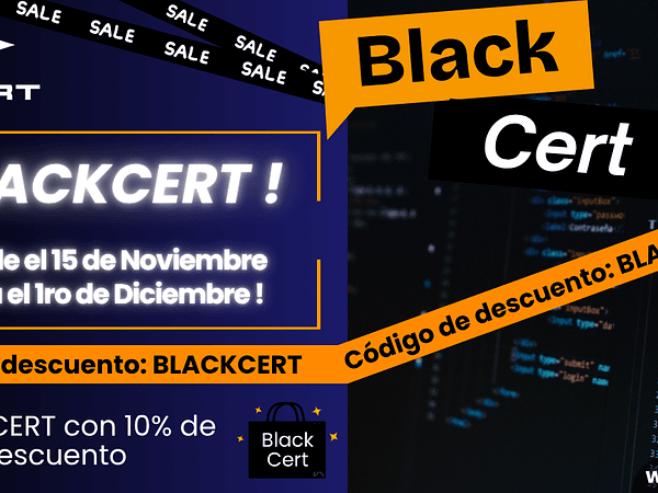 🎓 BlackCert en ITCERT®: ¡Aprende con 10% de descuento!