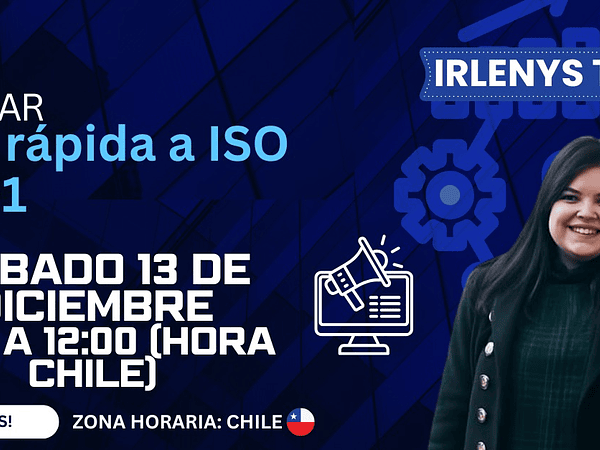 Los invitamos a nuestro Webinar : Ruta Rápida a ISO 27001 Estructura ,Requisitos y Casos reales