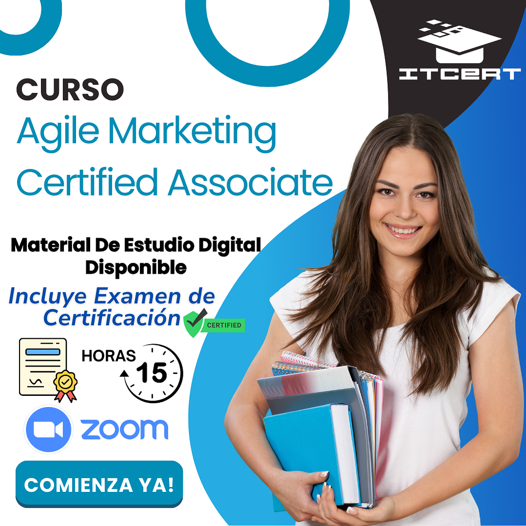 Curso Agile Marketing Certified Associate (Incluye examen de certificación) 1
