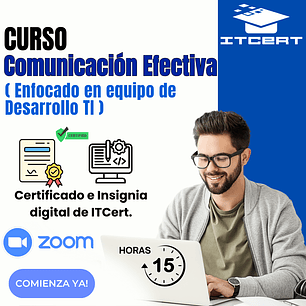 Curso de Comunicación Efectiva enfocado en equipo de Desarrollo TI