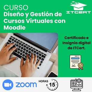 Curso de Diseño y Gestión de Cursos Virtuales con Moodle