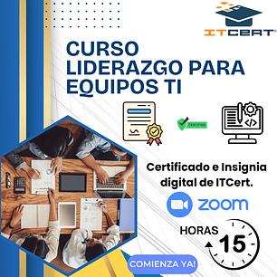 Curso de Liderazgo para Equipos TI 