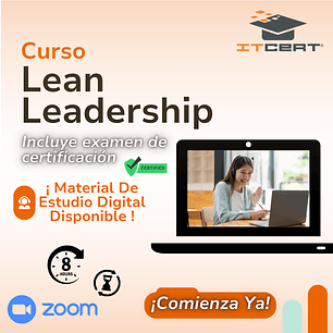 Curso de Lean Leadership (Incluye examen de certificación)