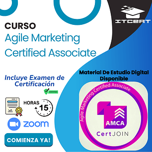 Curso Agile Marketing Certified Associate (Incluye examen de certificación)