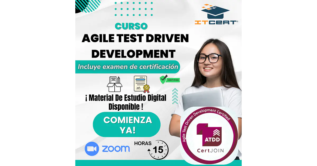 Curso Agile Test Driven Development (Incluye examen de certi