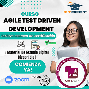 Curso Agile Test Driven Development (Incluye examen de certificación)