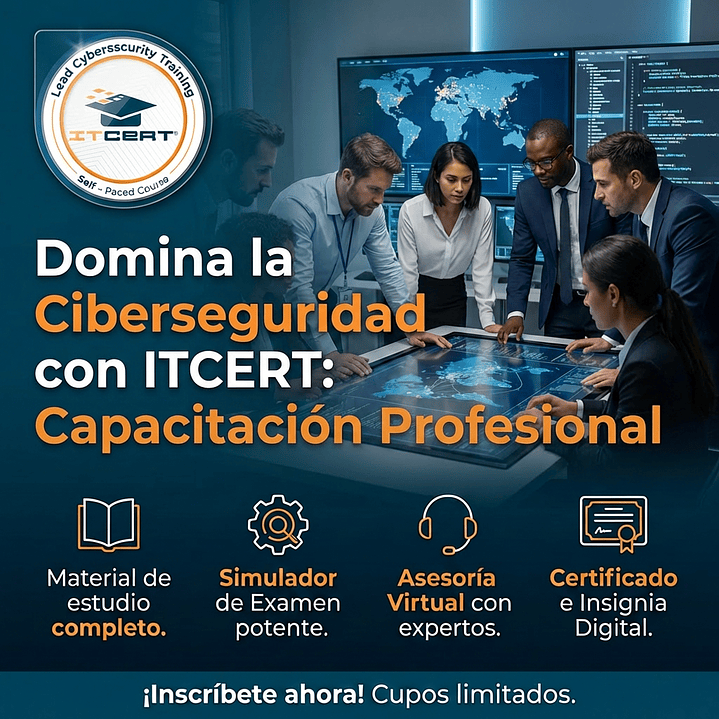 Lead Cybersecurity: Curso E-learning (Incluye insignia Digital) 1