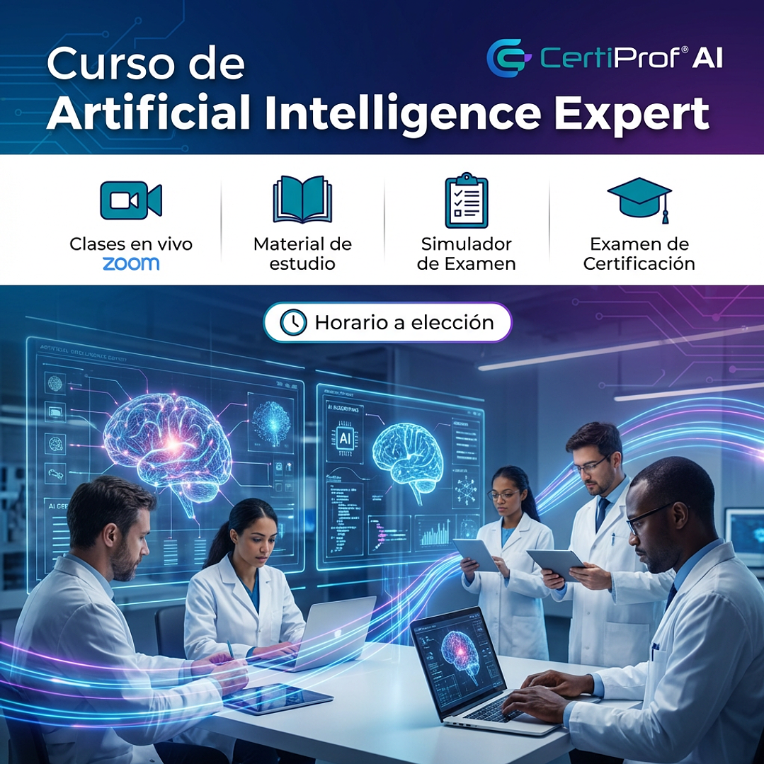 Curso de Artificial Intelligence Expert (Incluye examen de certificación) 1